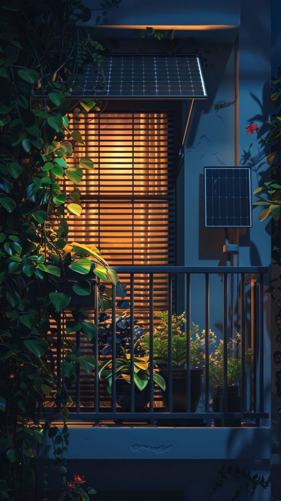 balkon güneş baneli