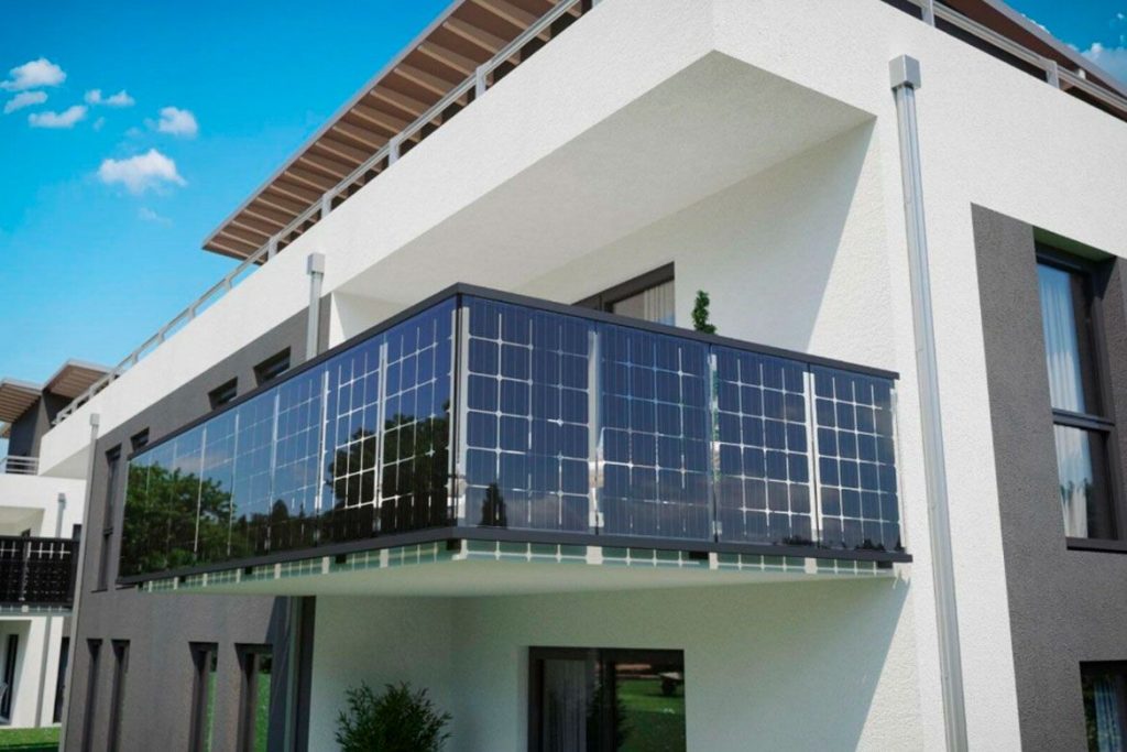 balkon güneş paneli